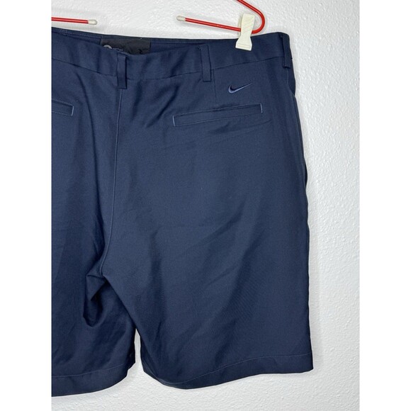 Nike Golf Dri-Fit Shorts Mens 38 Navy Blue Standard Fit 9.5" Inseam Fit Dry - Picture 7 of 12